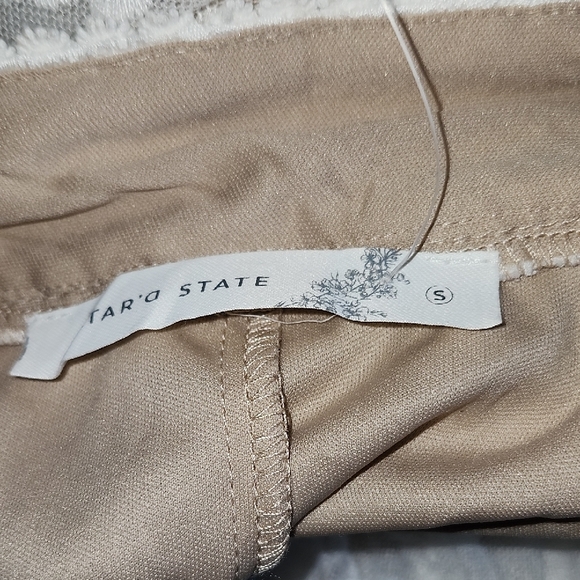 Nwot Altar'd State Tan and Cream Maxi Skirt - Picture 4 of 6